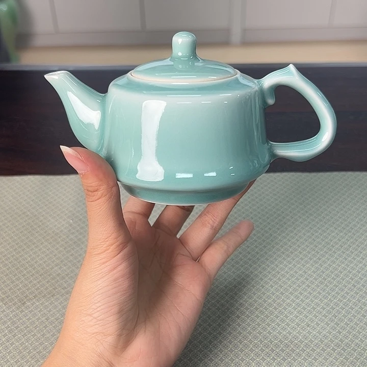 龙泉云间青瓷小米茶器