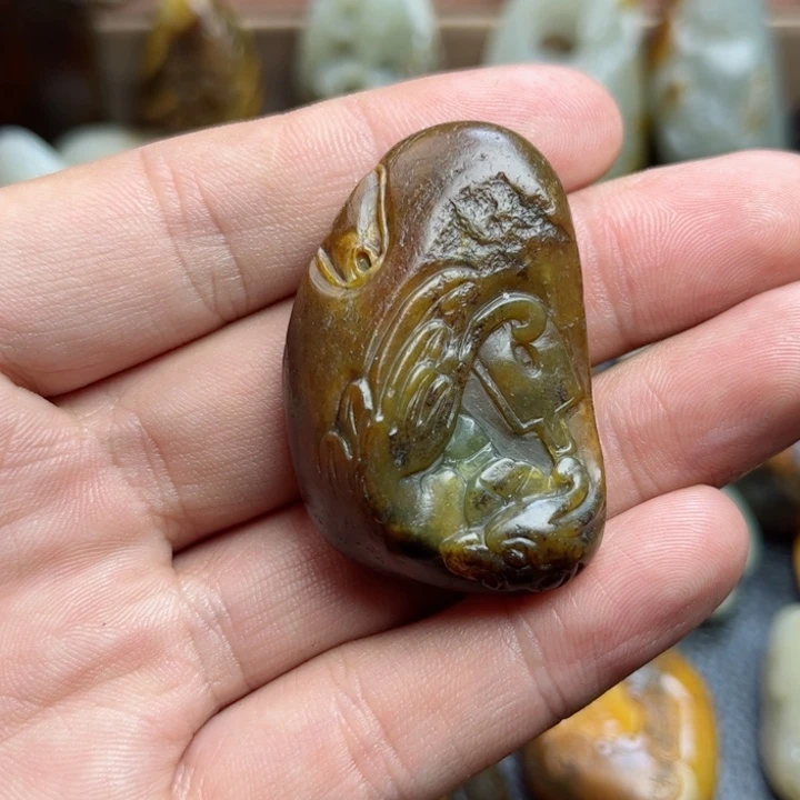 和田玉挂件未镶嵌