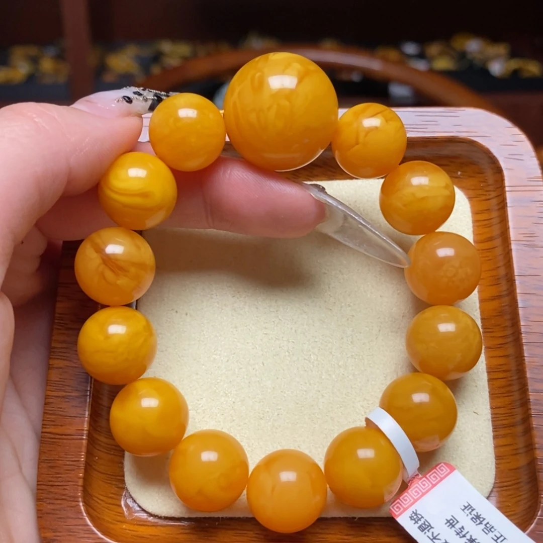 【闪购商品】蜜蜡手链未镶嵌手串