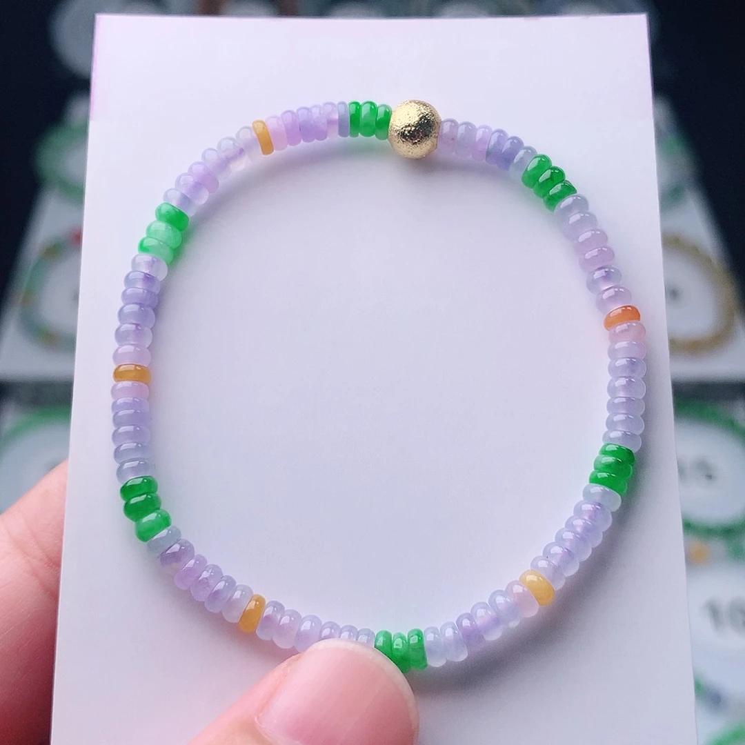 未镶嵌手串翡翠翡翠