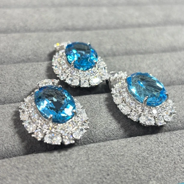 【书记甄选】天然托帕石吊坠 多样性发一件 3469AX