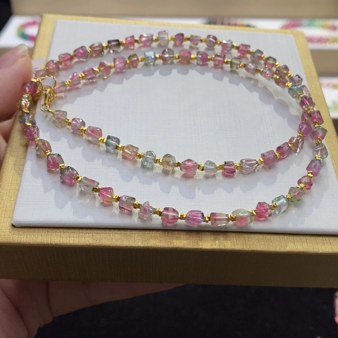 【闪购商品】碧玺手串未镶嵌两天看货期