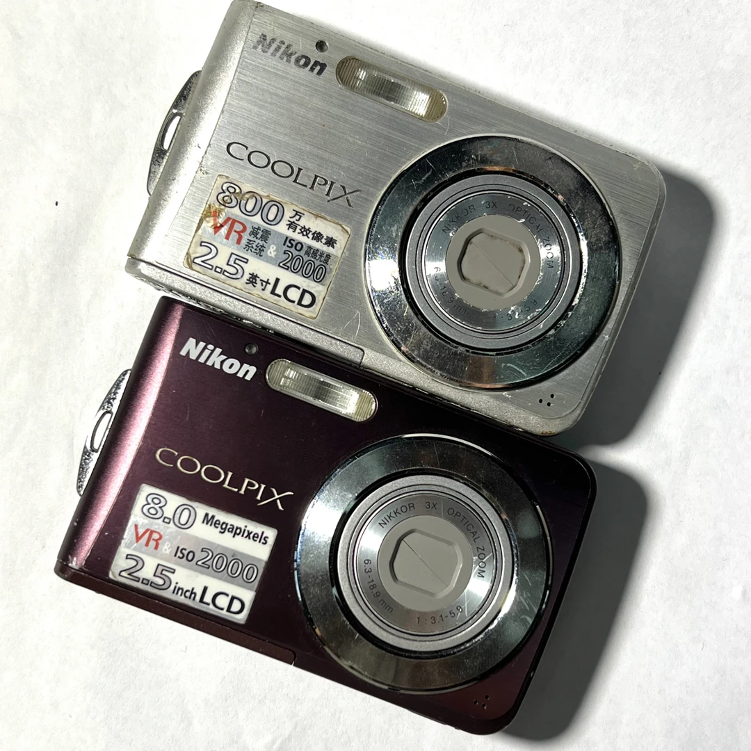 8新 Nikon/尼康 S210 数码相机 功能完好 出片奶油肌 剩银色