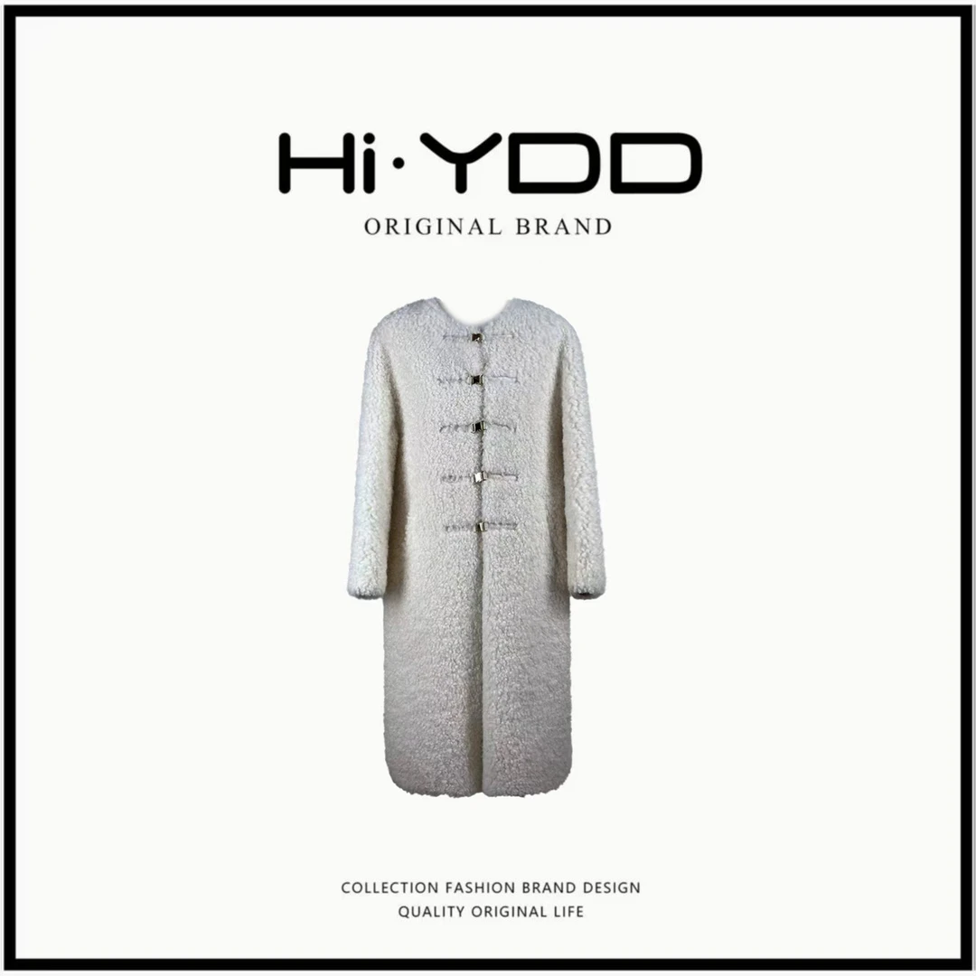 YDD·「气质保暖」女士外套新款外套设计师款式85091