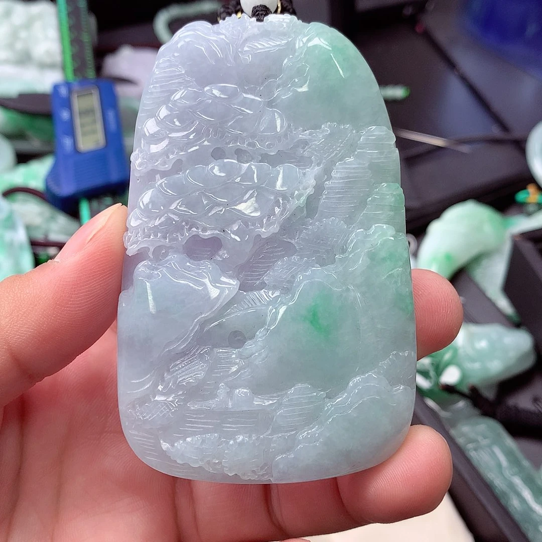 翡翠吊坠(不含链)未镶嵌普**民