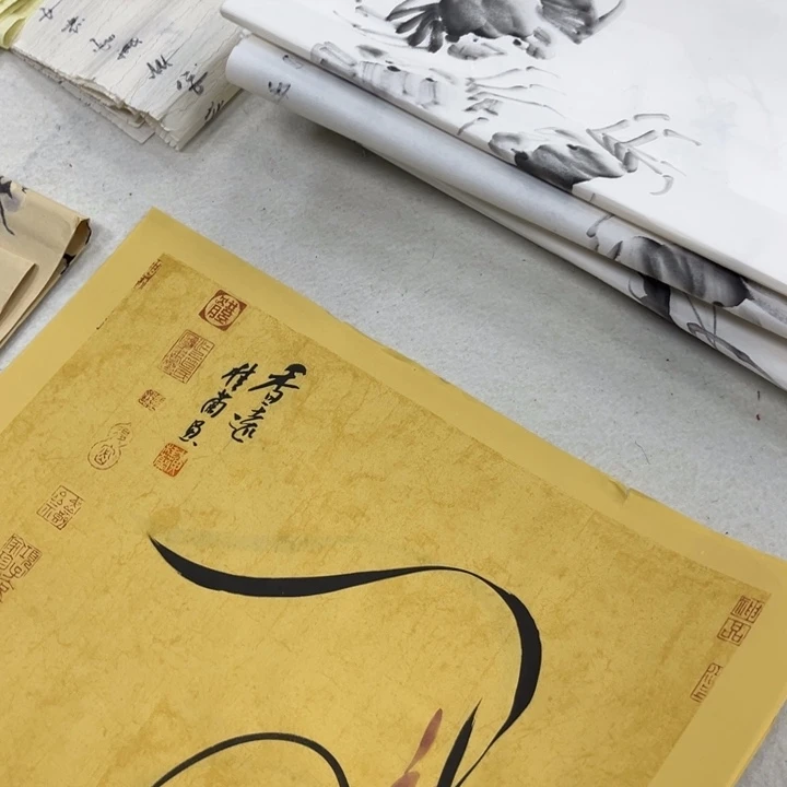 国画绘画手绘作品