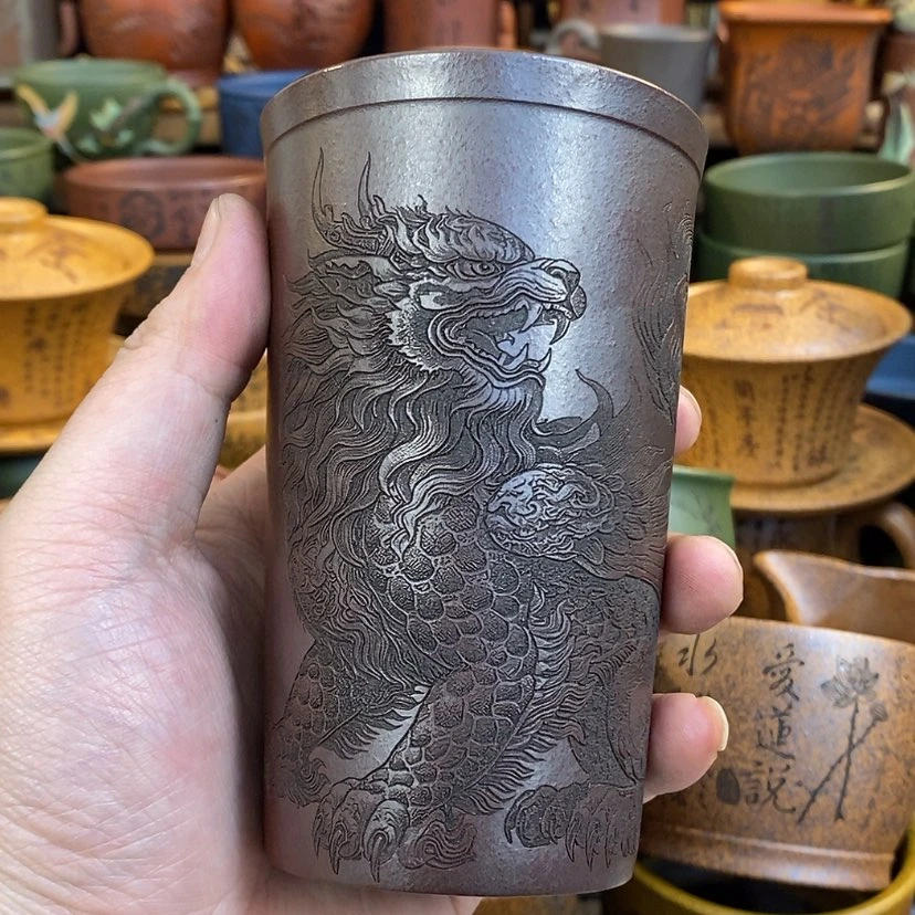 【闪购商品】紫砂杯子宜兴全手工紫砂杯