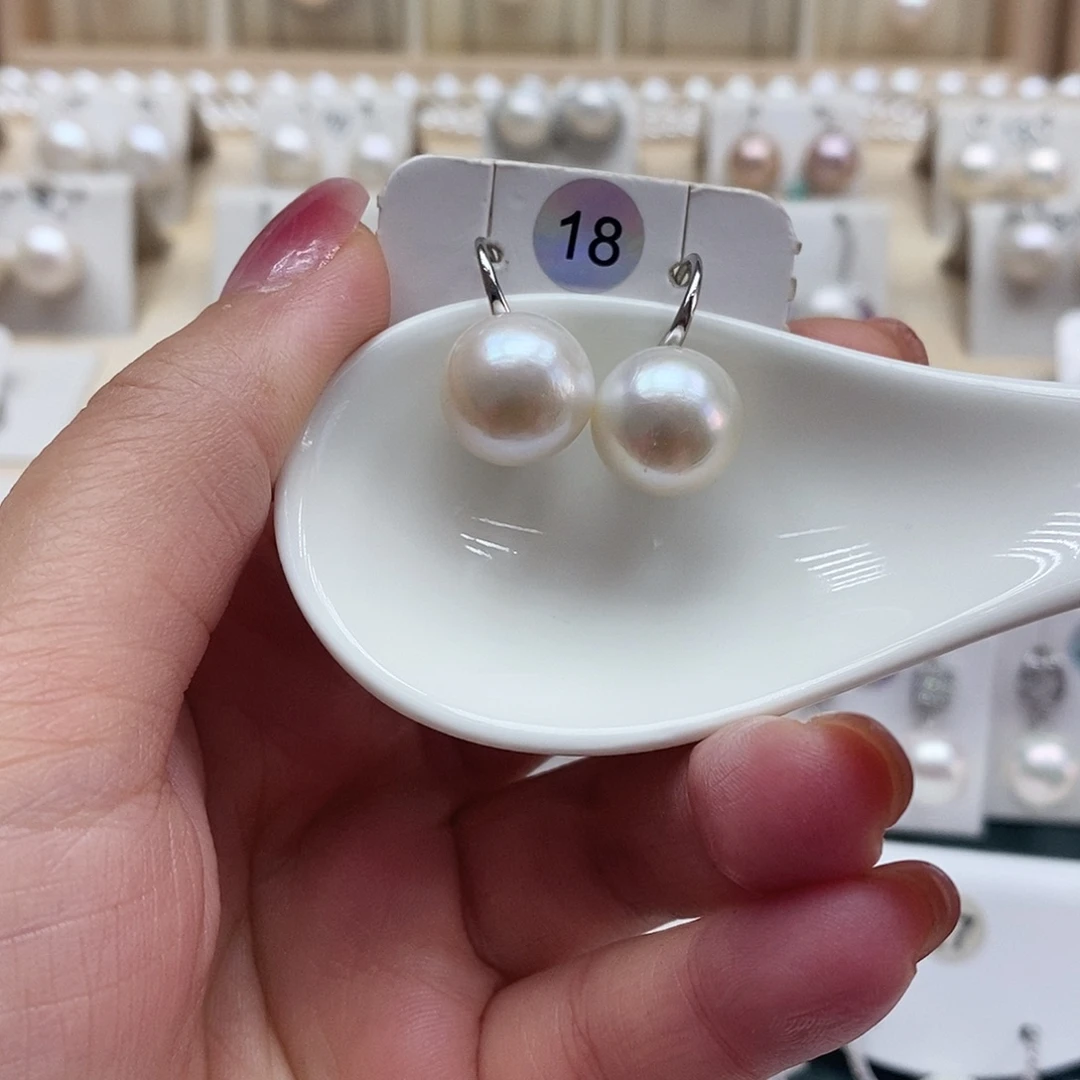 淡水珍珠颈饰银S925镶嵌