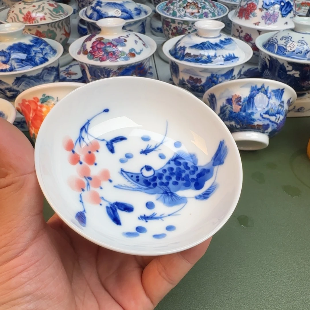 纯手工纯手绘茶具219