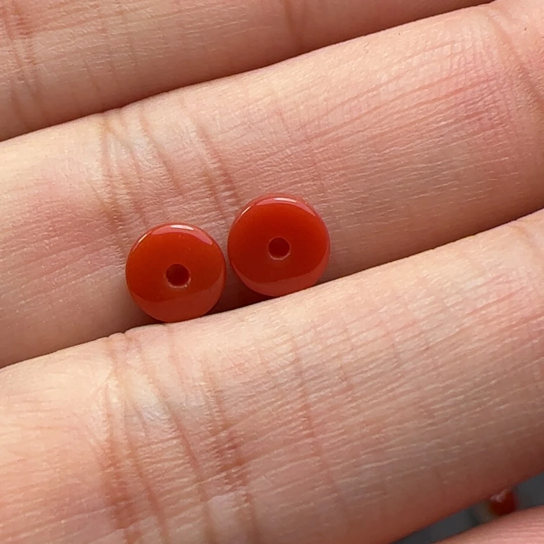 未镶嵌隔片南红玛瑙