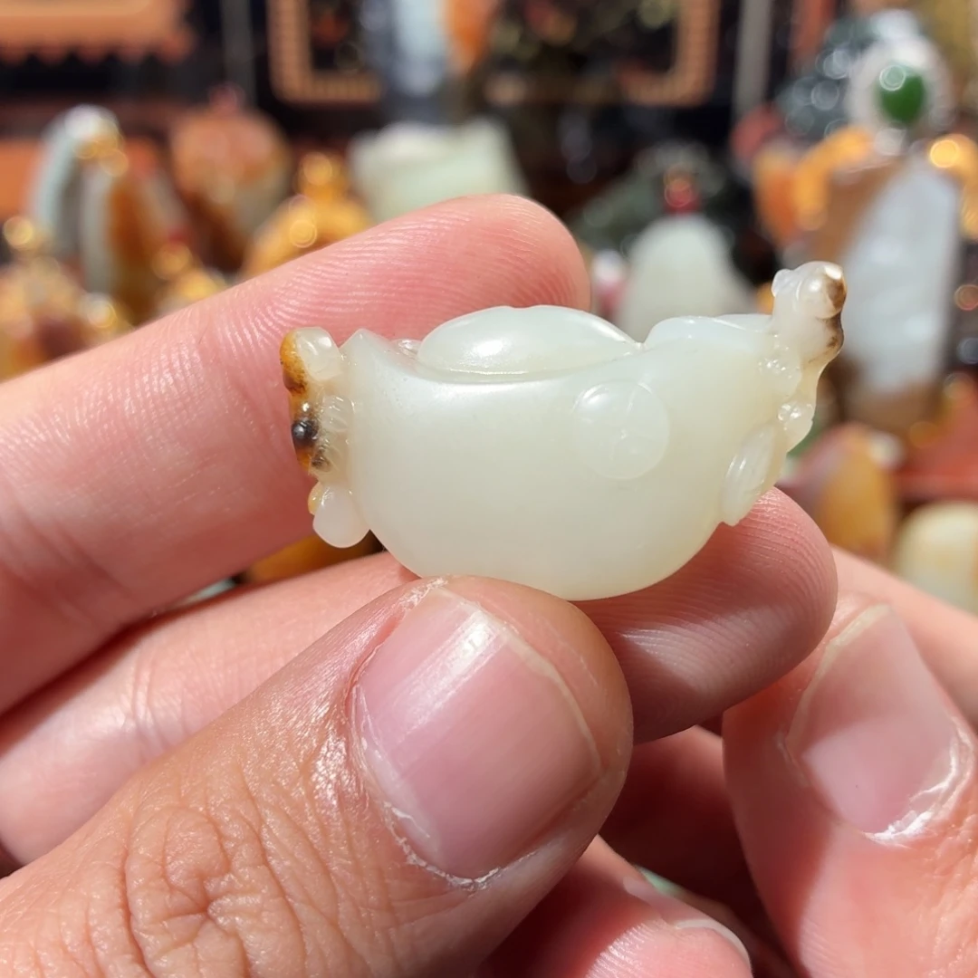 和田玉（子料）未镶嵌挂件11.1g