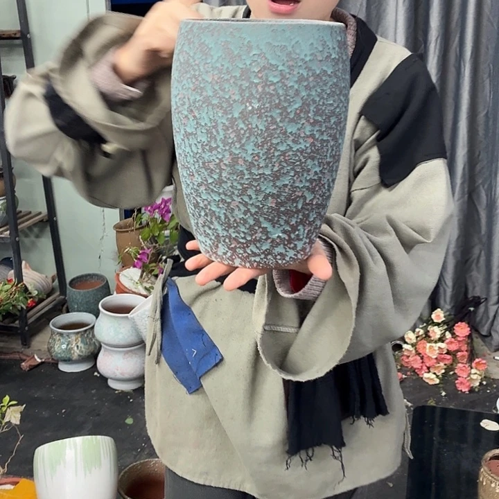 16×24 -粗陶花盆有孔-买买买