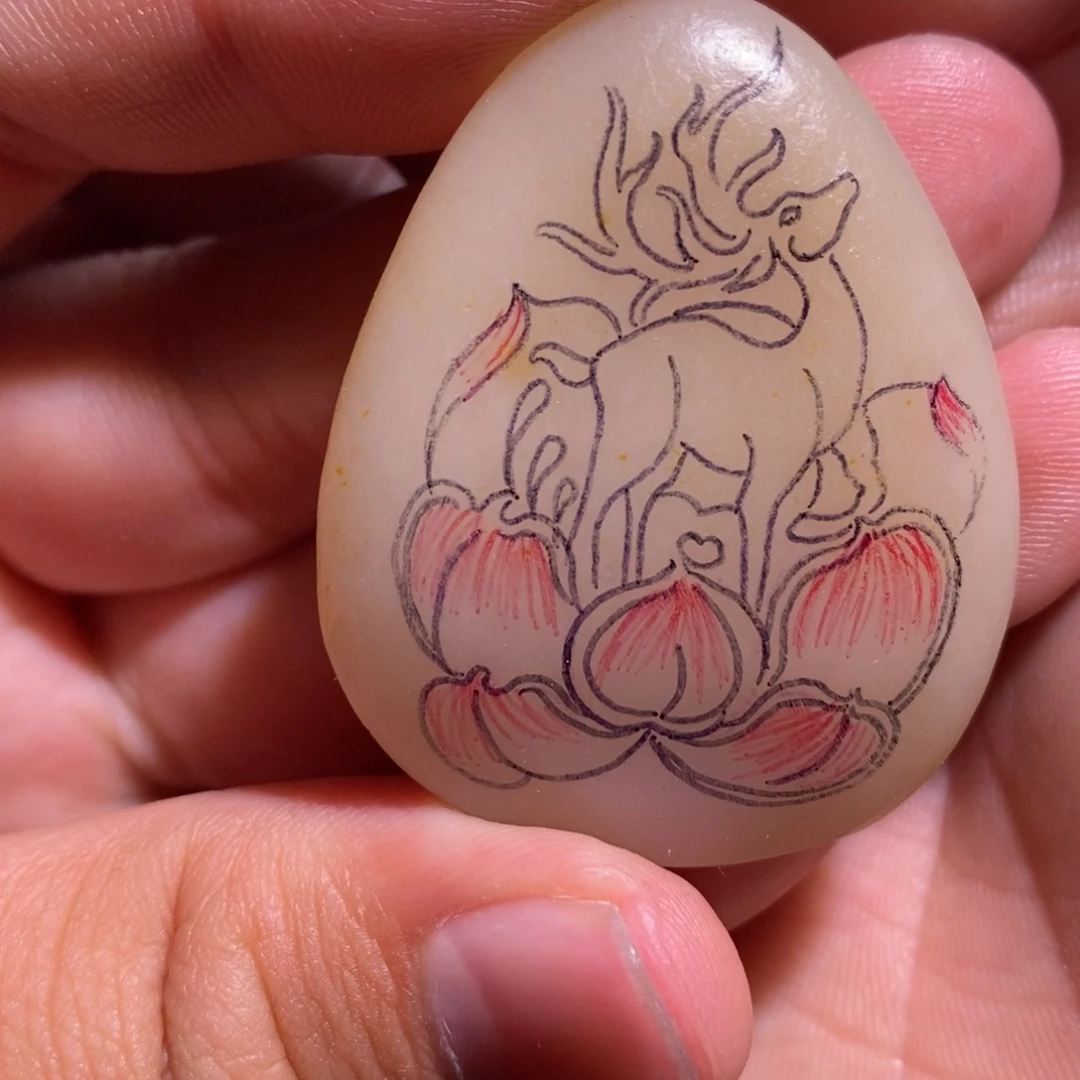 用***7定制和田玉未镶嵌1