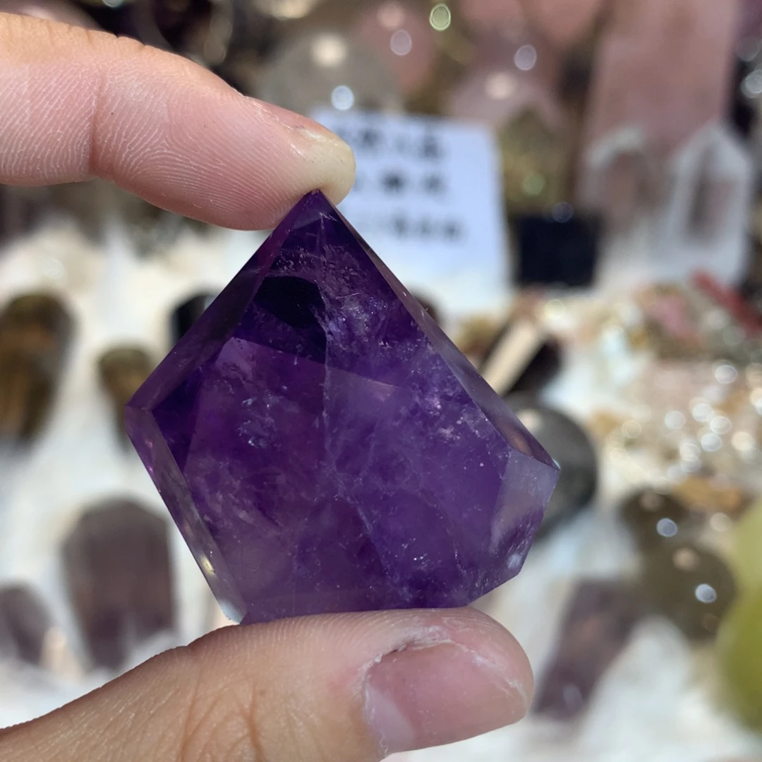 水晶摆件未镶嵌水晶昵**豆