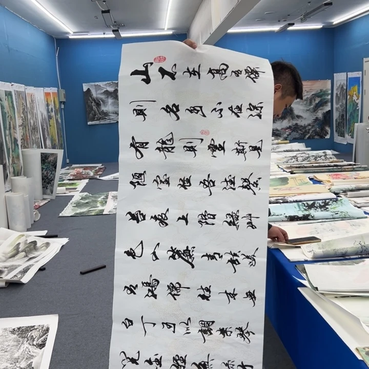 国画宣纸纯手绘字画