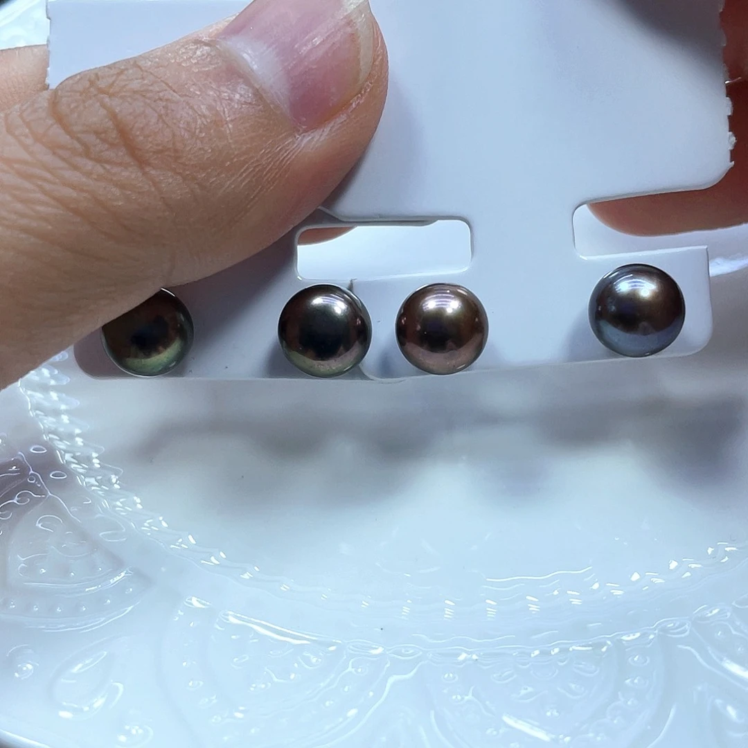 银S925镶嵌淡水珍珠耳饰