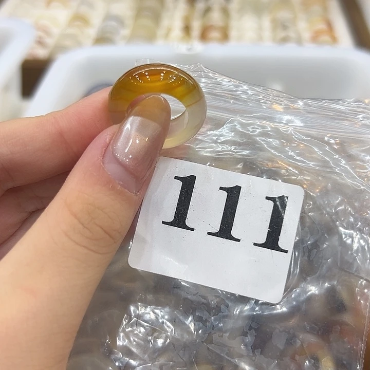 合金戒指玛瑙/玉髓111港9