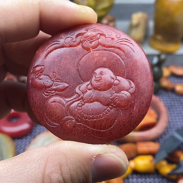 未镶嵌蛇纹石玉颈饰