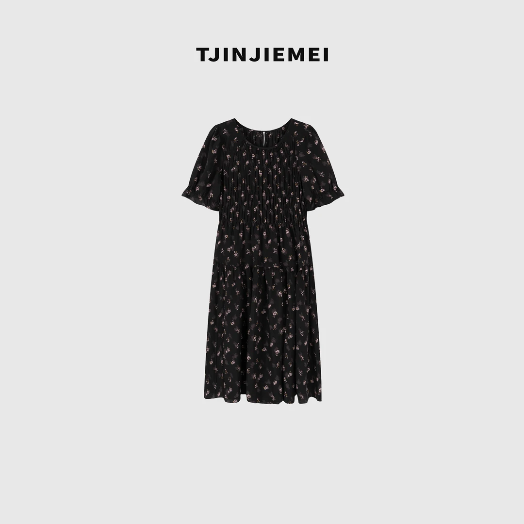 T井姐妹【轻飘飘】新款气质优雅显瘦连衣裙LYQ2504-252267