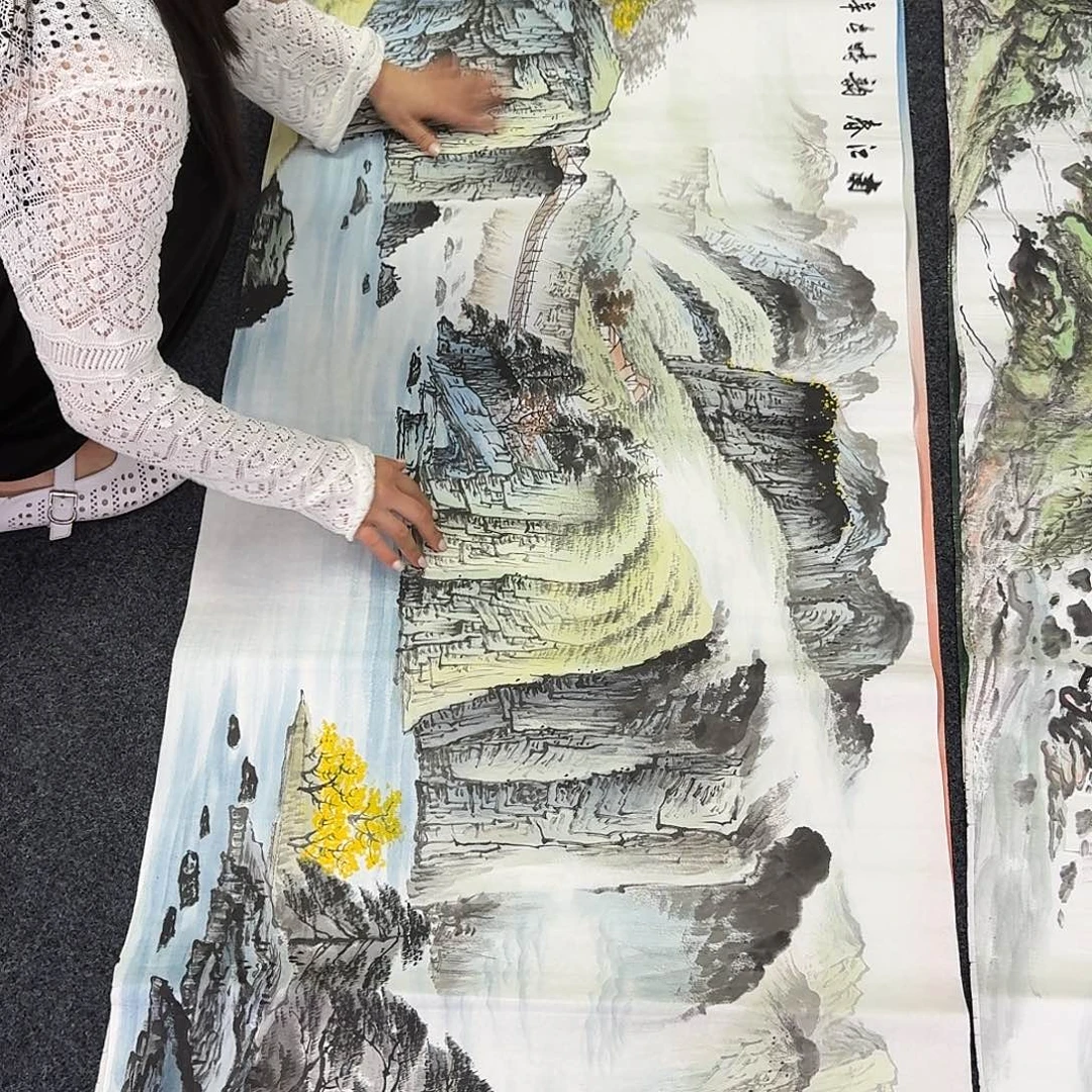 纯手绘国画作品作品