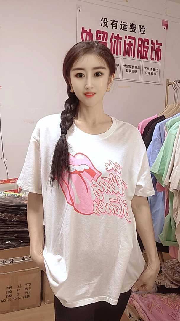 外贸休闲女士体恤011