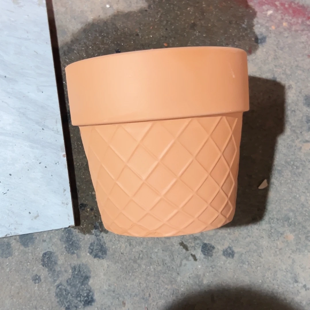 【闪购商品】红陶网格16口14高1个【微瑕无售后】