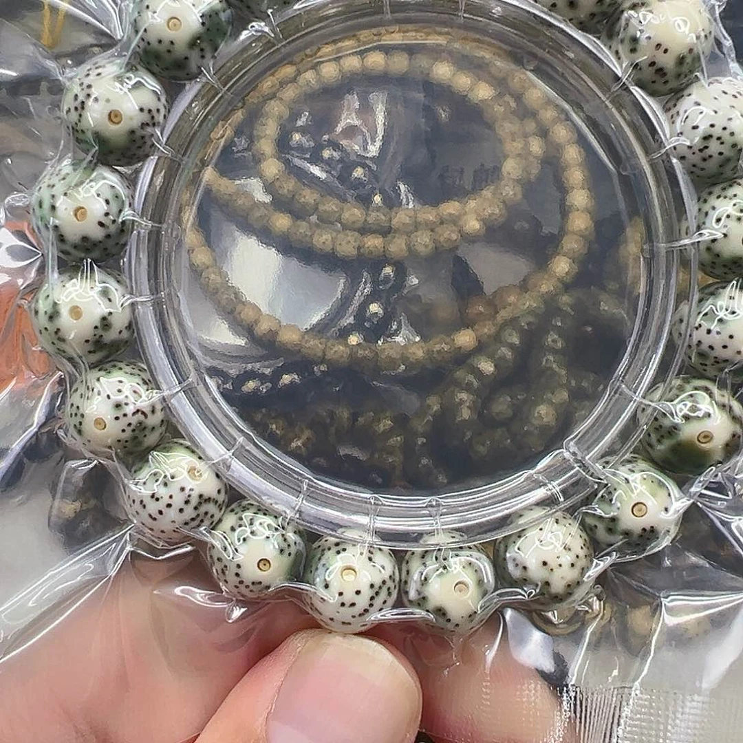 星月菩提手串62傲世大眼睛星月菩提单圈12圆