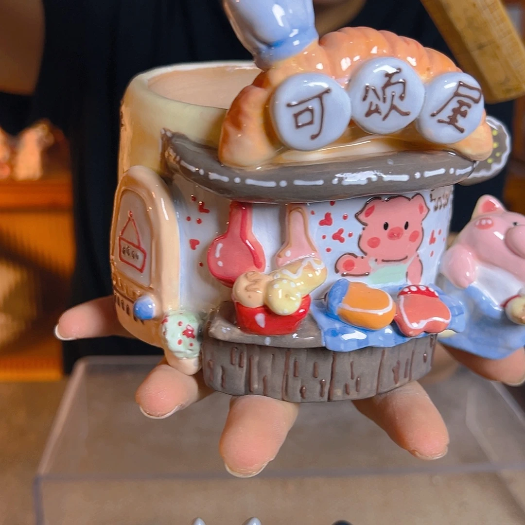 老梧家的手工多肉花盆