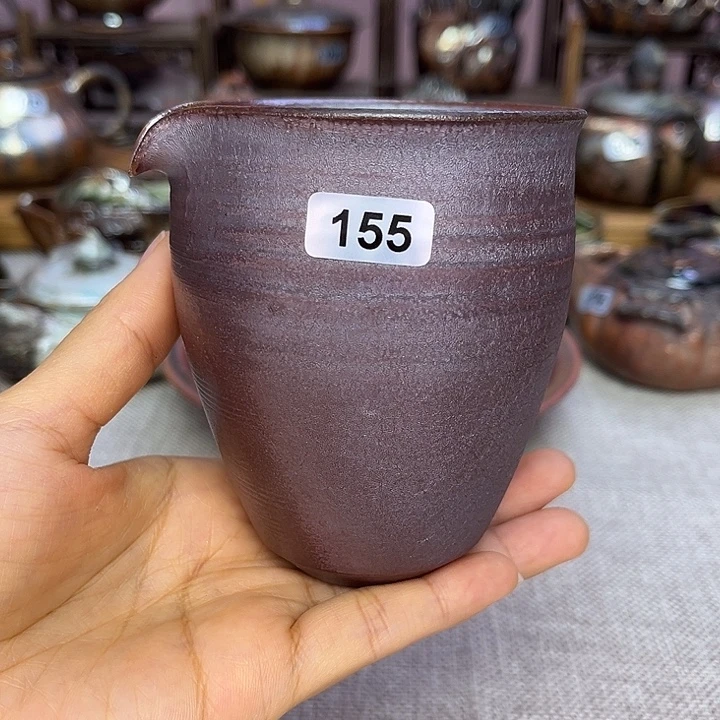 裸柴烧陶瓷手工茶器