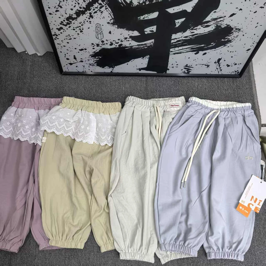 橘子夏款九分奶皮裤