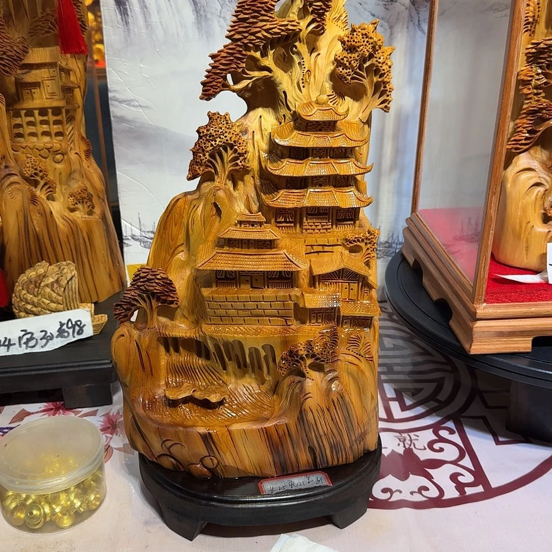 风***E柏木（崖柏）木雕款