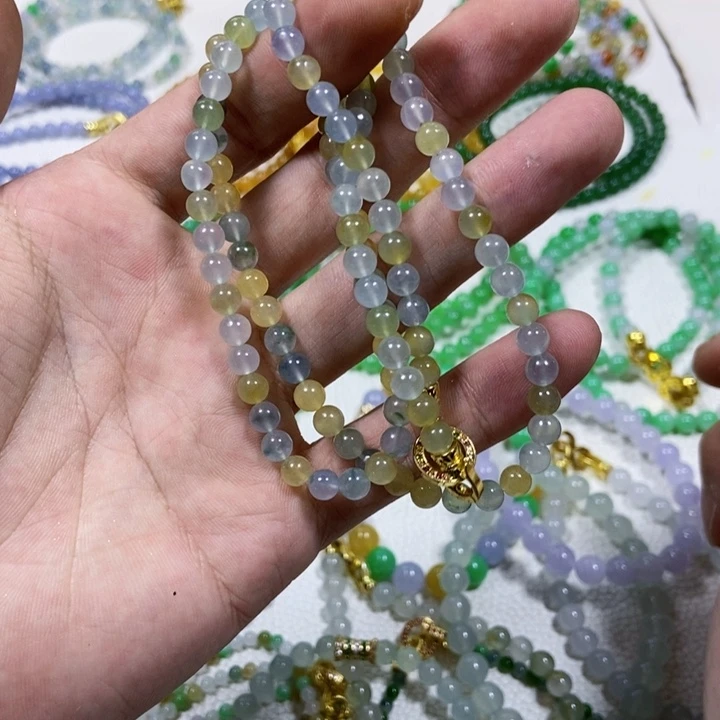 定制翡翠未镶嵌缅甸翡翠a货卡5.1