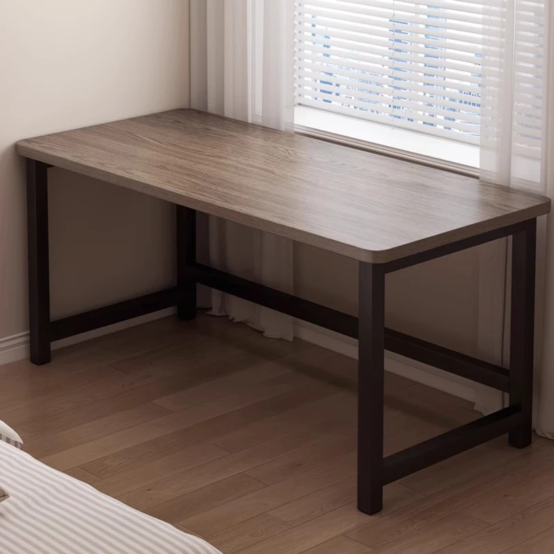 台式电脑桌卧室家用简易书桌学习桌长方形写字台小桌子现代办公桌