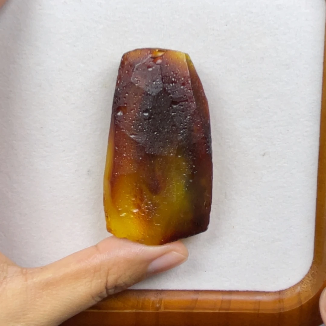 喵***吉定制琥珀未镶嵌定制
