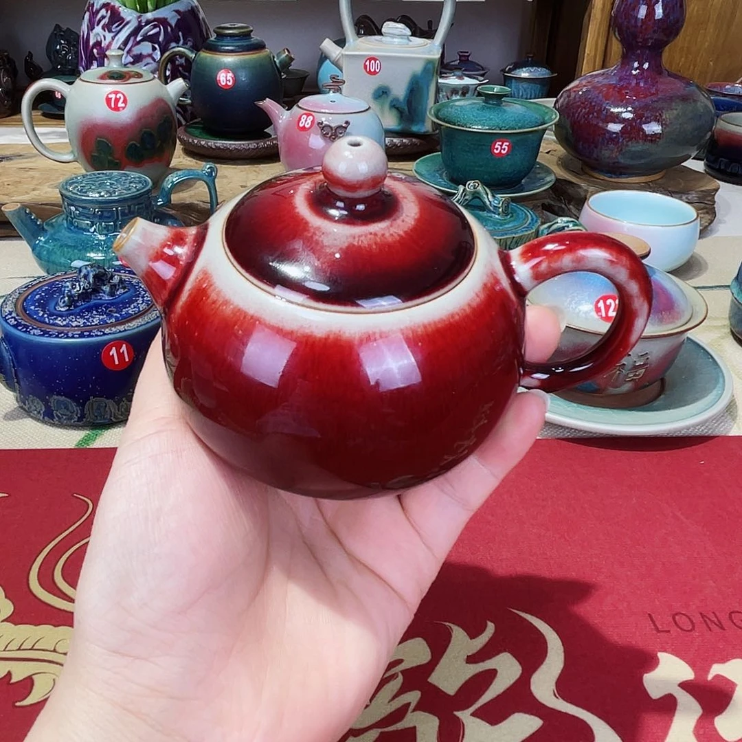 壶禹州钧瓷艺术作品