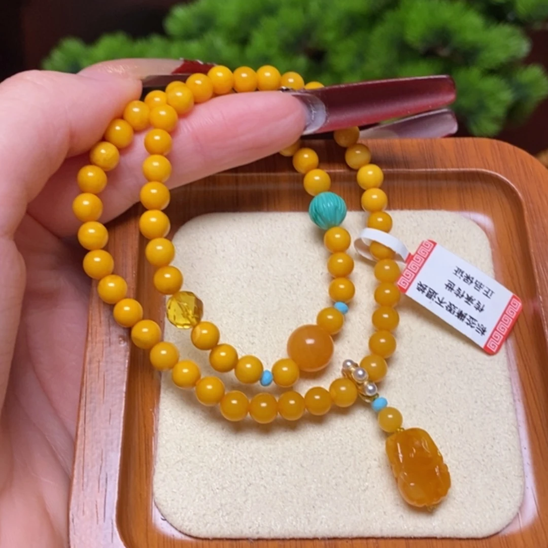 【闪购商品】手链蜜蜡未镶嵌手串