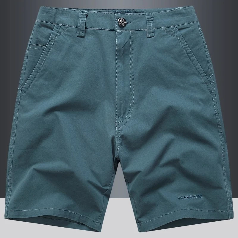 法国Cebrodz夏季新款休闲短裤男薄款宽松直筒外传五分裤大码百搭