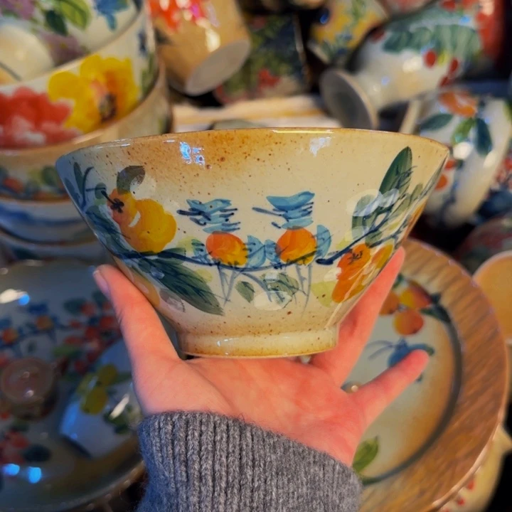 瓷片景德镇陶瓷手工手绘