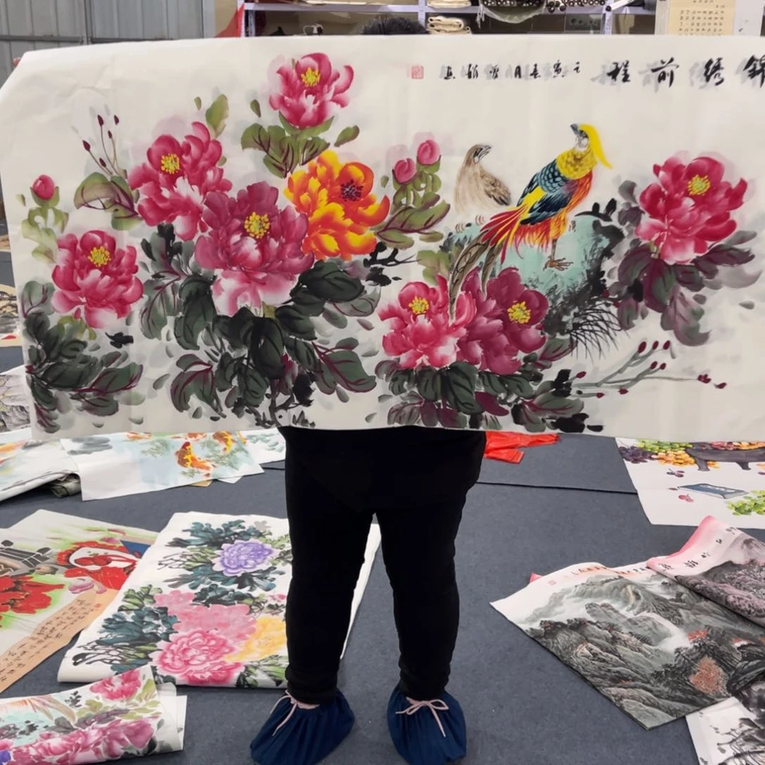 国画处理作品看好再拍哦