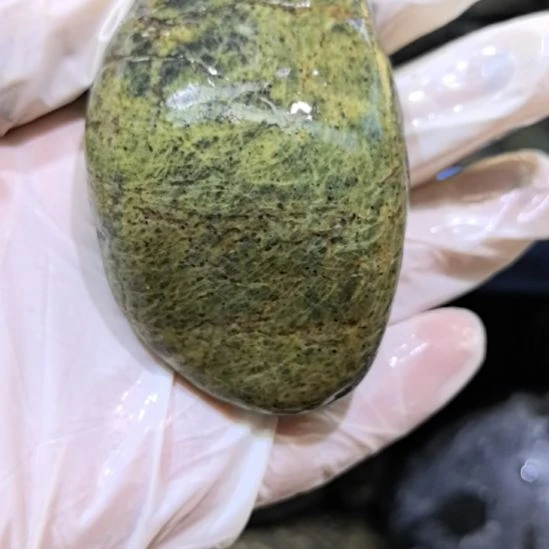 竹***叶有机玻璃藏玉药王石原石