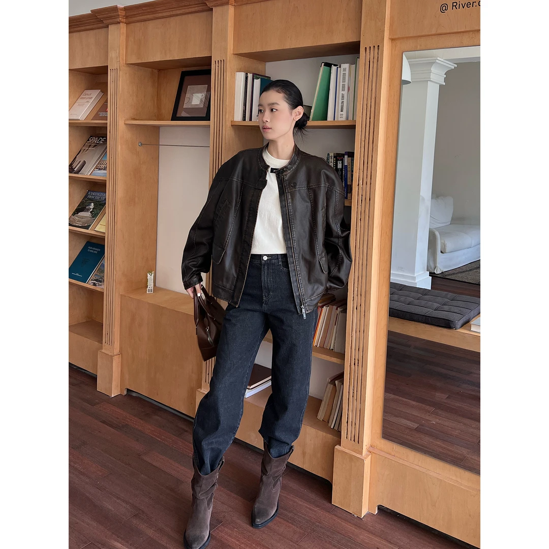 YOEYYOU 设计师品牌  25秋冬新品修身牛仔九分裤 SOLSOL买手店