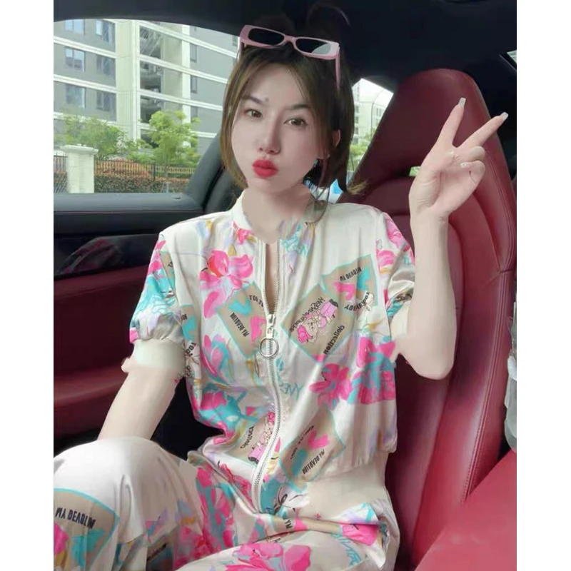 《减龄碎花》两件套·套装