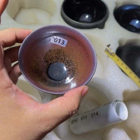 茶盏原矿原釉柴烧建盏