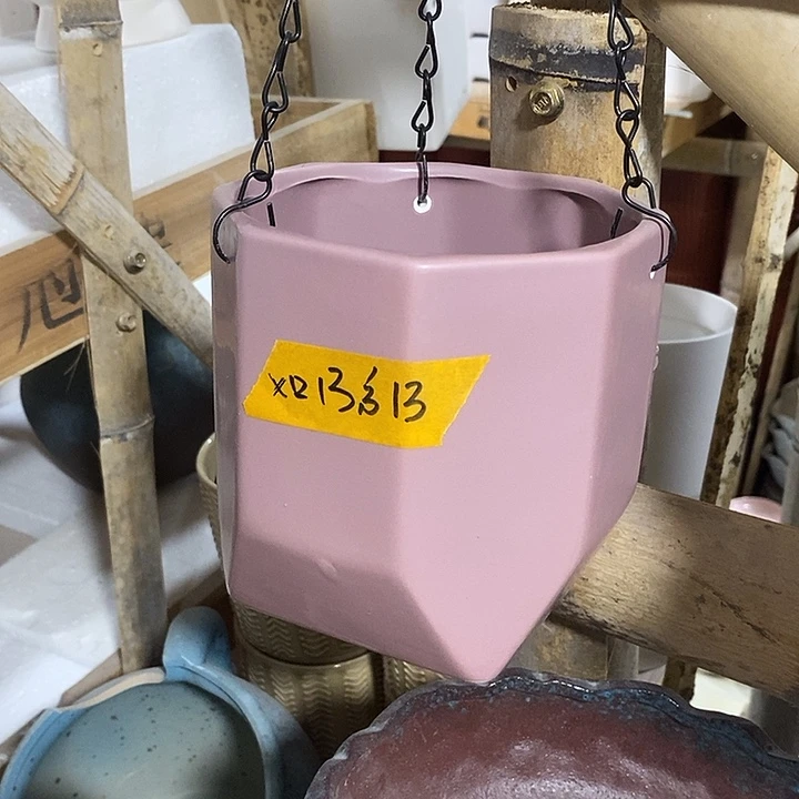 摆件陶盆有孔 微瑕介意勿拍