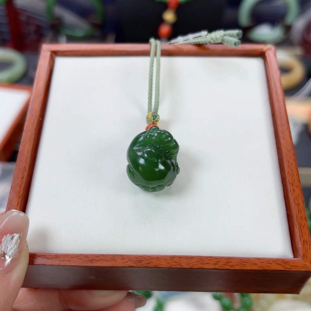 和田玉吊坠未镶嵌用*勤