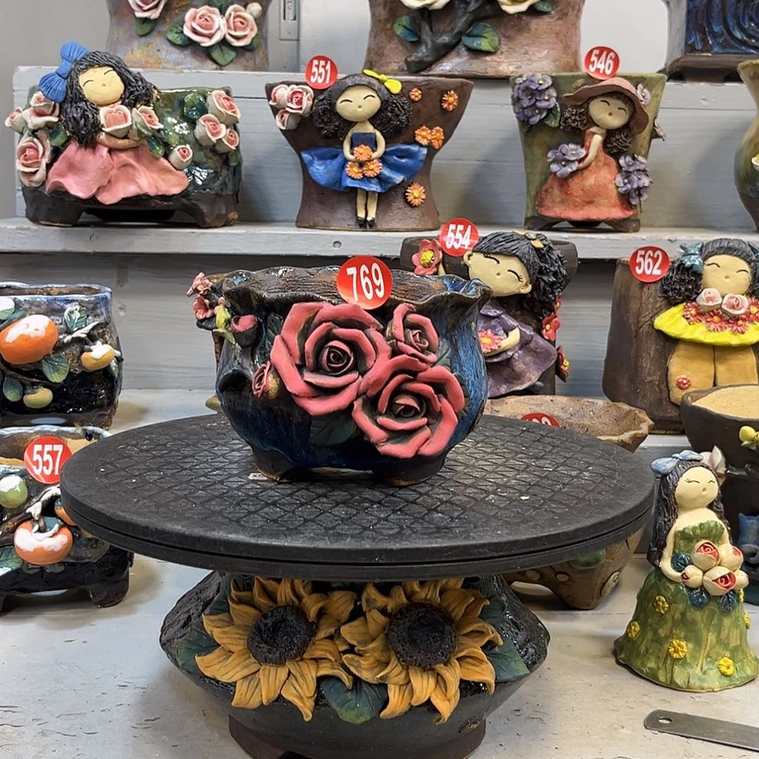 福利769 号陶然花器手工花盆