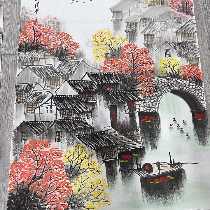 国画手绘国画作品欣赏