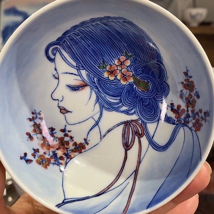 杯景德镇手工手绘陶瓷，高亮兴老师作品