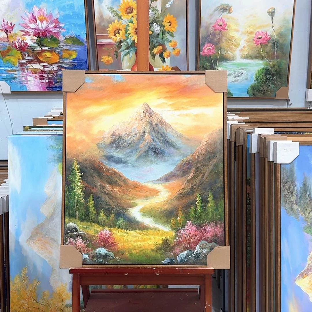 油画5060油画作品展作品展作品集