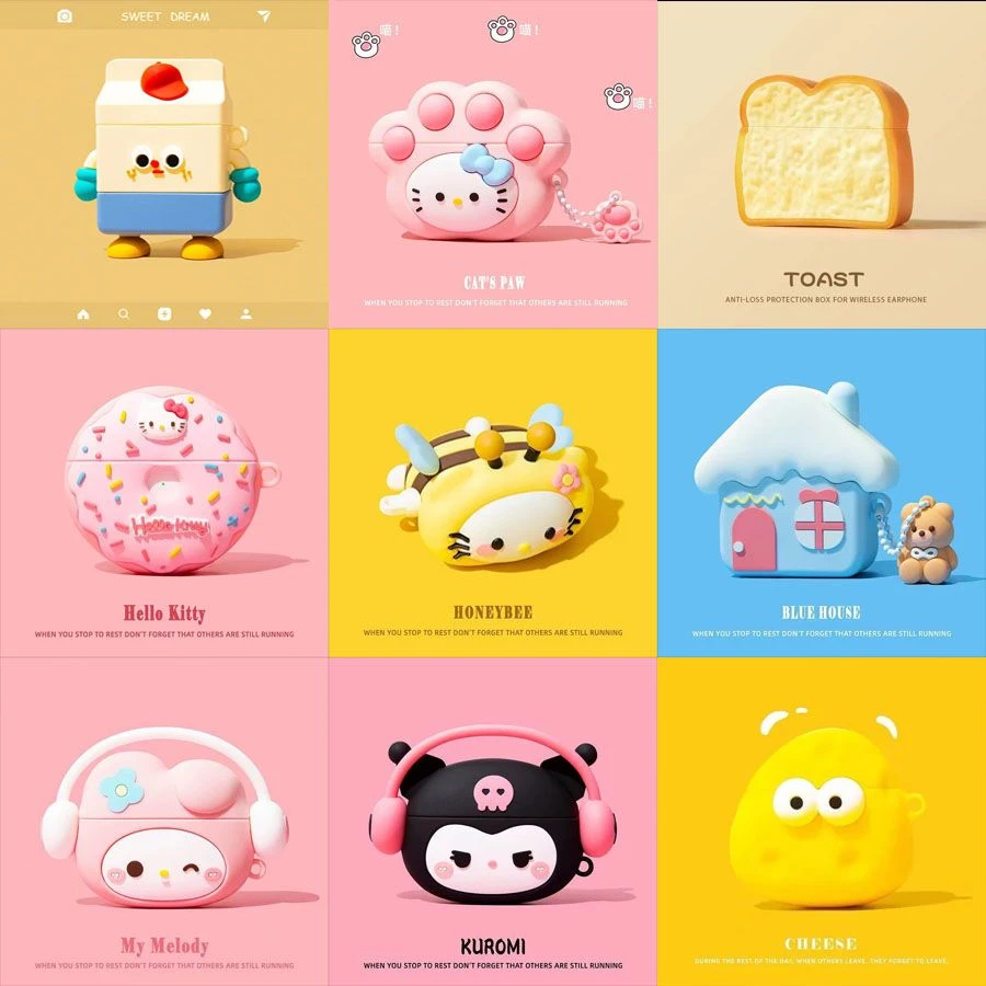 适用新款AirPods4代降噪款蓝牙耳机保护壳AirPods4高级软壳lol